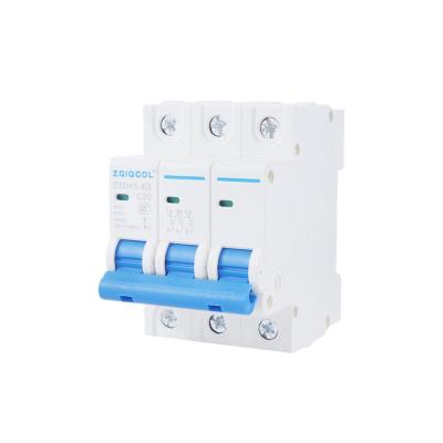 China Beautiful appearance miniature high quality and beautiful price 6KA of 3P 6A 10A 16A 20A circuit breakers for sale