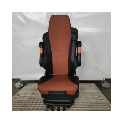 China Metal Bus Seat with Safety Belt Heavy Duty Truck Seat Air Ride Suspension Seat for sale