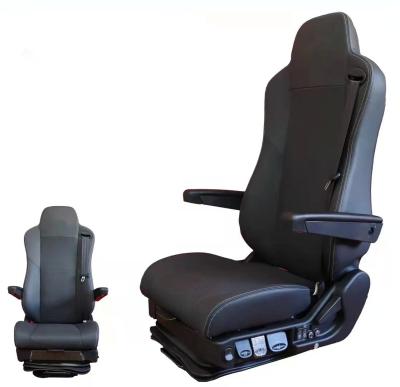 China Leather Truck Seat Air Suspension Heavy Truck Duty for Volvo and Scania Standard Size for sale