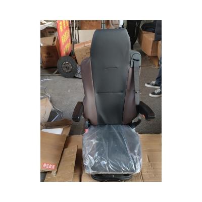 China Air Suspension Heavy Duty Truck Seat Cover Leather for Mercedes-Benz SCANIA VOLVO for sale