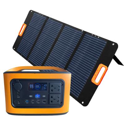 China wireless charging lifepo4 battery home charging solar power station solar portable generator for sale