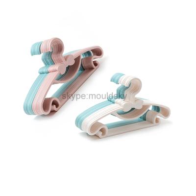 China Injection molding steel plastic hanger molds injection molding for plastic hanger for sale