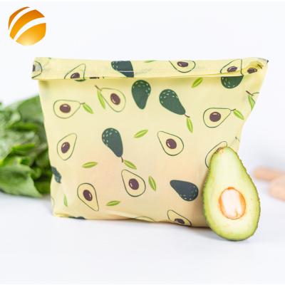 China Eco Friendly Natural Viable Bee Wax Wraps Reusable Food Cover Food Storage Beeswax Sandwich Wraps for sale