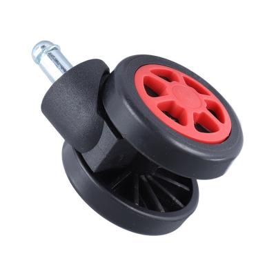 China Modern High Quality Soft Safe Rollers Fitted Chair Casters Invacare Light Duty Stealth Wheels For Supermarket Trolley for sale