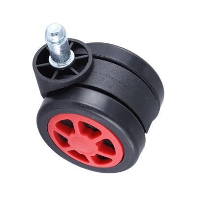 China Modern Furniture Hardware Replacement Gaming Screw Chair Caster Wheels Replacement Rolling Chair Wheels Of All Office Chairs for sale