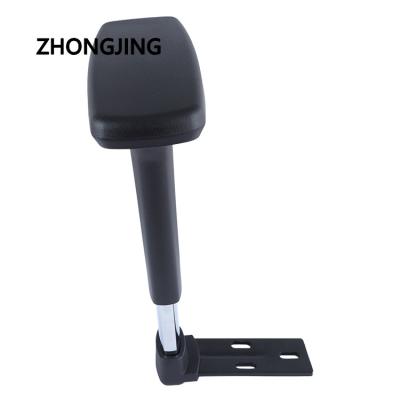 China Office Modern High Quality Adjustable Chair Hardware Swivel Flip Armrest Replacement Spare Part Portable Chair Armrest Pads for sale