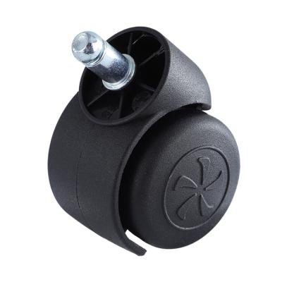 China Modern Non-slip Top Plate Threaded Removable Movable Office Chair Locking Caster 3 Inch Chair Wheel 60mm For Supermarket Trolley for sale