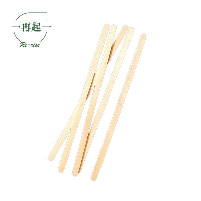 China 140x5x1mm Food Grade Disposable Wooden Birchwood Coffee Stir Sticks for sale