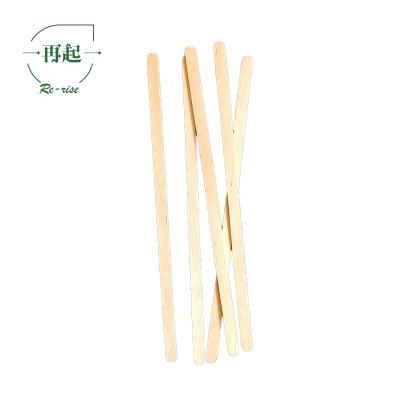 China Good Price Disposable Hot Sale Food Grade 140x5x1 Mm Birchwood Wooden Coffee Stirrers for sale