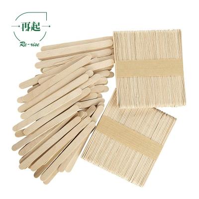 China Factory Price Sustainable China Wooden Paddle Sticks For Ice Cream for sale