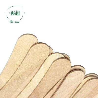 China Sustainable Wooden Popsicle Sticks Wooden Ice Cream Sticks With Custom Logo for sale