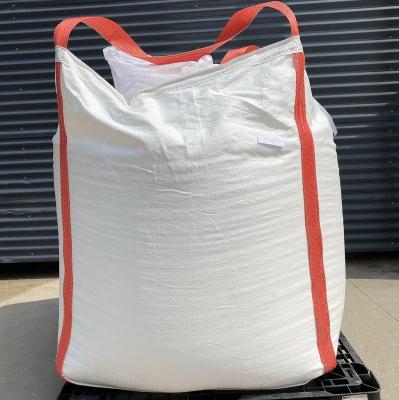 China Convenient transportation and environmental protection waterproof large heavy duty bags bulk ton sacks rubble bulk bag storage sack builders waste fibc for sale