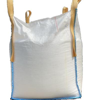 China Convenient transportation and environmental protection Low price mine bags industrial white fibc PP woven container bag for sale