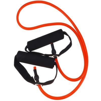 China Durable Workout Resistance Bands Loop With Handle For Body Strength Training Elastic Fitness Exercise Pull Rope Resistance Bands Loop for sale