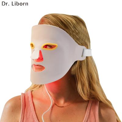 China Pigment Removal Product 2021 New 7 Color Led Photon Light Therapy Plants Home Use Silicone Led Face Mask With Neck For Facial Skin Care for sale