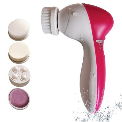 China Acne Treatment Face Rotation Brush Facial Skin Care Brush Electric Scrub Electric Clean Facial Cleansing Brush for sale