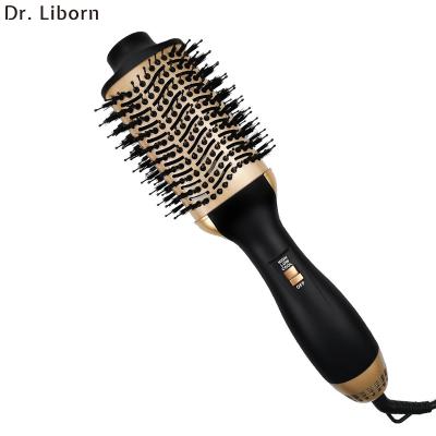 China Wholesale Ionic Styler Woman Hair Straightener Hair Curler Hair Straightener Brush Blow Dryer Hot Hair Dryer One Step Airbrush for sale