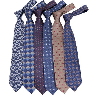 China 100% Polyester High Quality Classic Men's Fashion Jacquard Tie Tie Styles Various Patterns and Colors Customizable for sale