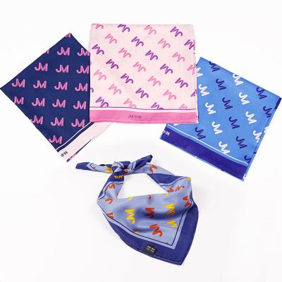 China Wholesale Custom Made High Fashion Ladies Style Modern Scarf Scarf With Logo Silk Polyester Cotton Chiffon Satin Scarves for sale