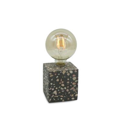 China Wholesale new design modern cement bedside lamp, concrete led table lamp, bedside table lamp for sale