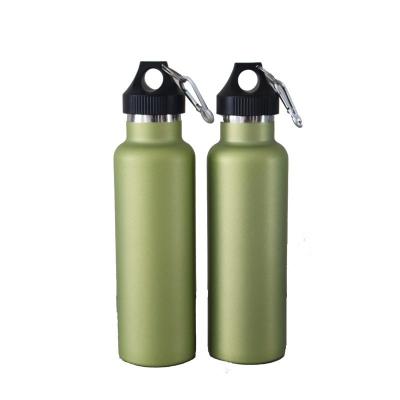 China Sustainable New Product Double Wall Sport Bpa 2021 Free Bottled Drinking Water Cup Stainless Steel Vacuum Flask With Bamboo Lid for sale