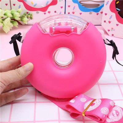 China Drinking Hanging Neck Small Capacity Water Bottles REX Water Bottles Donuts Cup Kids Viable For School for sale