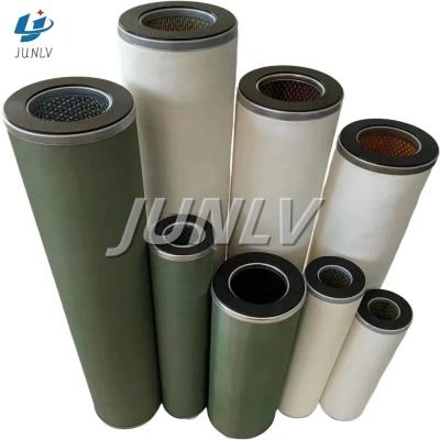 China Chemical JUNLV Replacement Filtering industry coalescing natural gas filter element FG-24 / FG24 oil separator filter for sale