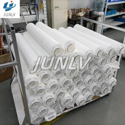 China Drinking Water JUNLV good quality 40 inch 1 micron competitive price high performance pp pleated air hepa filter cartridge for sale