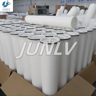 China Drinking Water JUNLV house use 60 inch 6 micronHigh flow rate Large Diameter Filter for condensed water in power plant Filtration for sale