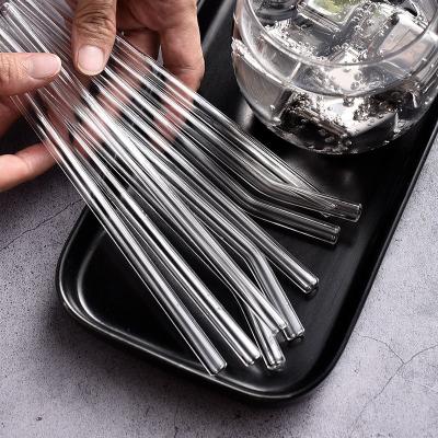 China Beverage Factory Hot Sale Glass Drinking Straws Borosilicate With High Quality for sale