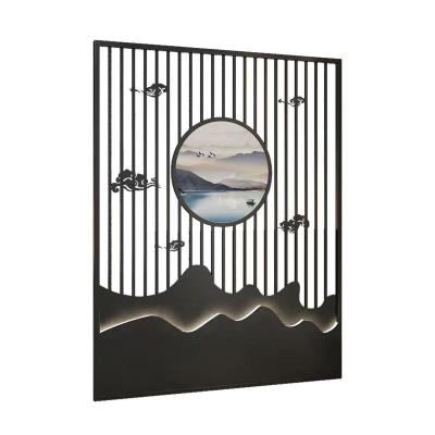 China Rot Proof Decoration Metal Room Partition Stainless Steel Wall Partition Screen for sale