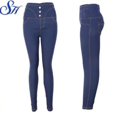 China 2020 fashion antibacterial jeans legging women outdoor pants for sale