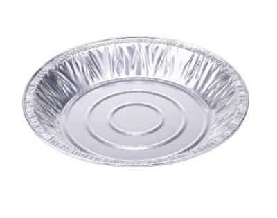 China Traditional Wholesale Dish Aluminum Foil Food Serving Trays Disposable Aluminum Foil Pan AROUND Dish for sale