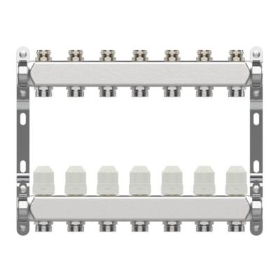 China Modern Digital PPR Diverse Measurement Under Floor Water Heating Flowmeter Stainless Steel Diverse Manifold for sale