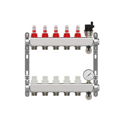 China Factory Sale Modern Diverse Unique Design Stainless Steel Air Inlet Floor Heating Manifold for sale