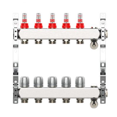 China Modern hot sale, clean design manifold stainless steel plug floor heating manifold for sale