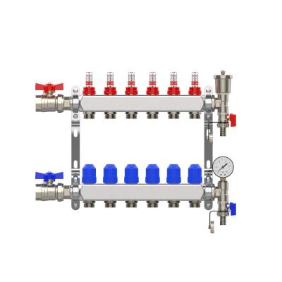 China Modern no. Best Sale Hot Manifold Stainless Steel Air Intake Floor Heating Manifold for sale