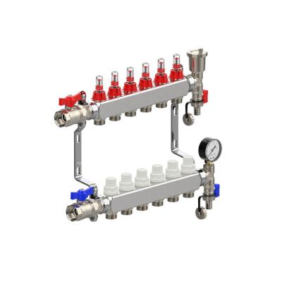 China Modern Stainless Steel Manifold Floor Heating Manifold for sale