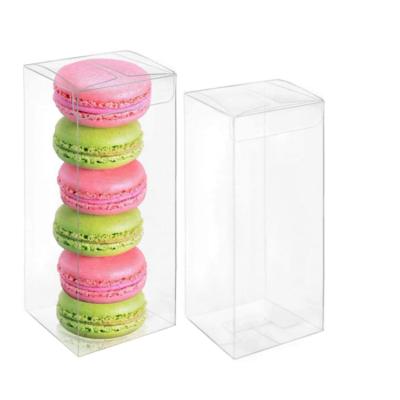 China Disposable Transparent PVC PET Disposable Plastic Cake Boxes Cake Boxes OEM Cake Boxes Plastic Cookie Box for sale