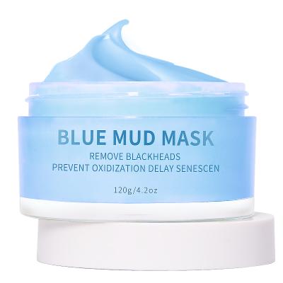 China Berry Blue Clay Kaolin Moisturizer Bentonite Face Mask Skin Care Organic Vegan High Quality Facial Mask for sale