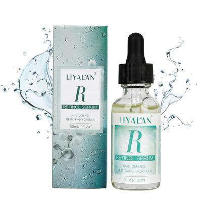 China Best Private Label Anti Aging Organic Skin Whitening Facial Anti Aging Retinol Face Serum for sale