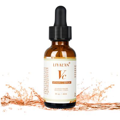 China Best Anti Aging Selling Organic Face Serum Private Label Natural Vitamin C Whitening Anti Aging Serum for sale