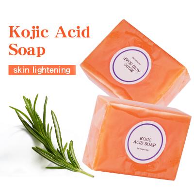 China Best Basic Cleansing Acne Whitening Facial Body Cleansing Natural Organic Kojic Acid Handmade Soap for sale