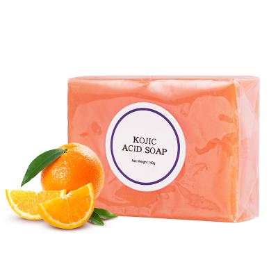 China Wash Wholesale Anti-acne Face Base Cleansing Oily Skin Whitening Natural Organic Handmade Kojic Acid Soap Bar for sale