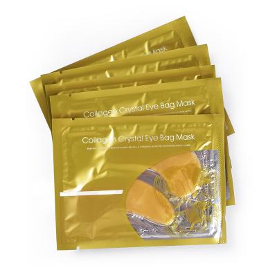 China Custom high quality Anti-wrinkle 24k eye mask collagen eyemasks under eye gel pads hydration correction for sale