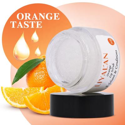 China Best Quality Sunscreen Exfoliating Custom Lip Mask Scrub Low Brightening Lip Scrub And Balm Private Label for sale