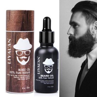 China High Quality Beard Growth Care 30ml Acne Treatment Plant Nourishing Organic Extract Men's Beard Essential Oil for sale