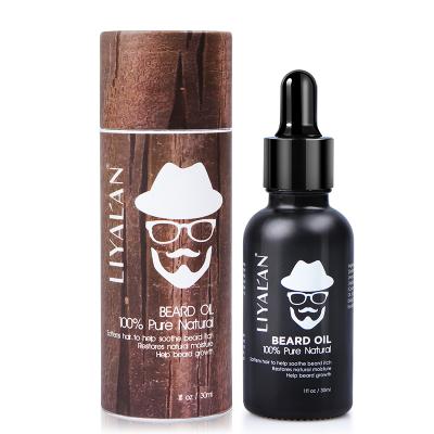 China Best Wholesale Men's Acne Treatment Natural Beard Care Vegan Plant Extract Natural Organic Beard Growth Oil for sale