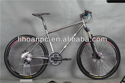 China Aluminum alloy mountain bike 26 Cr-Mo with shimano 24 speed for sale