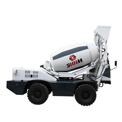 China Building Material Stores Manufacturer PLC Speed ​​Dump Mobile Concrete Mixer Truck for sale